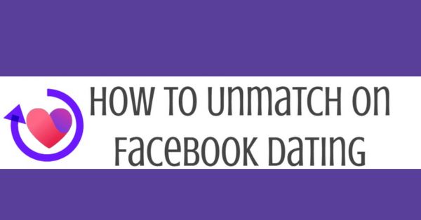 unmatch on Facebook dating